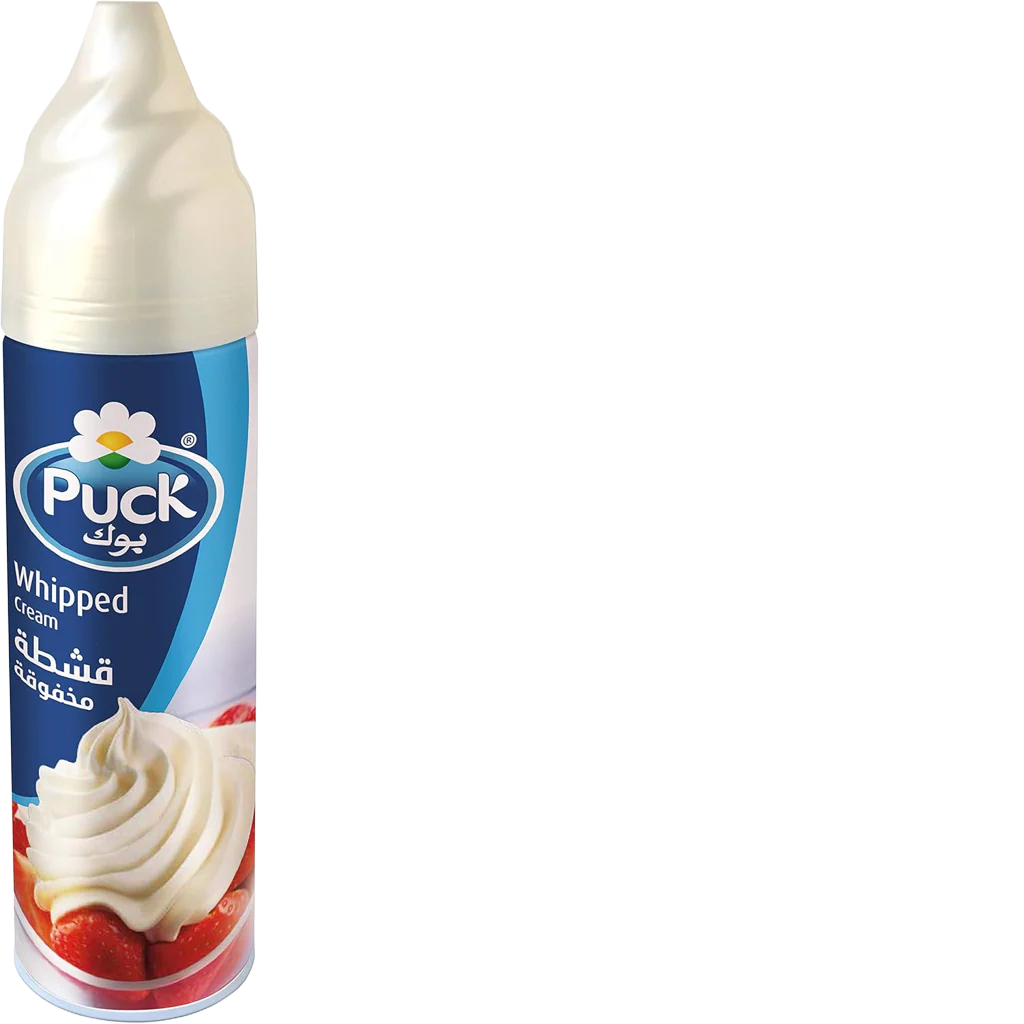 PUCK WHIPPING CREAM SPRAY 12X250ML